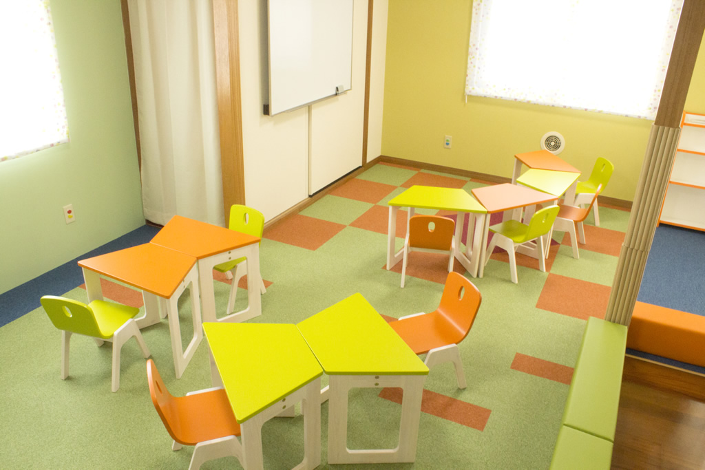ケガ防止に配慮した教室作り